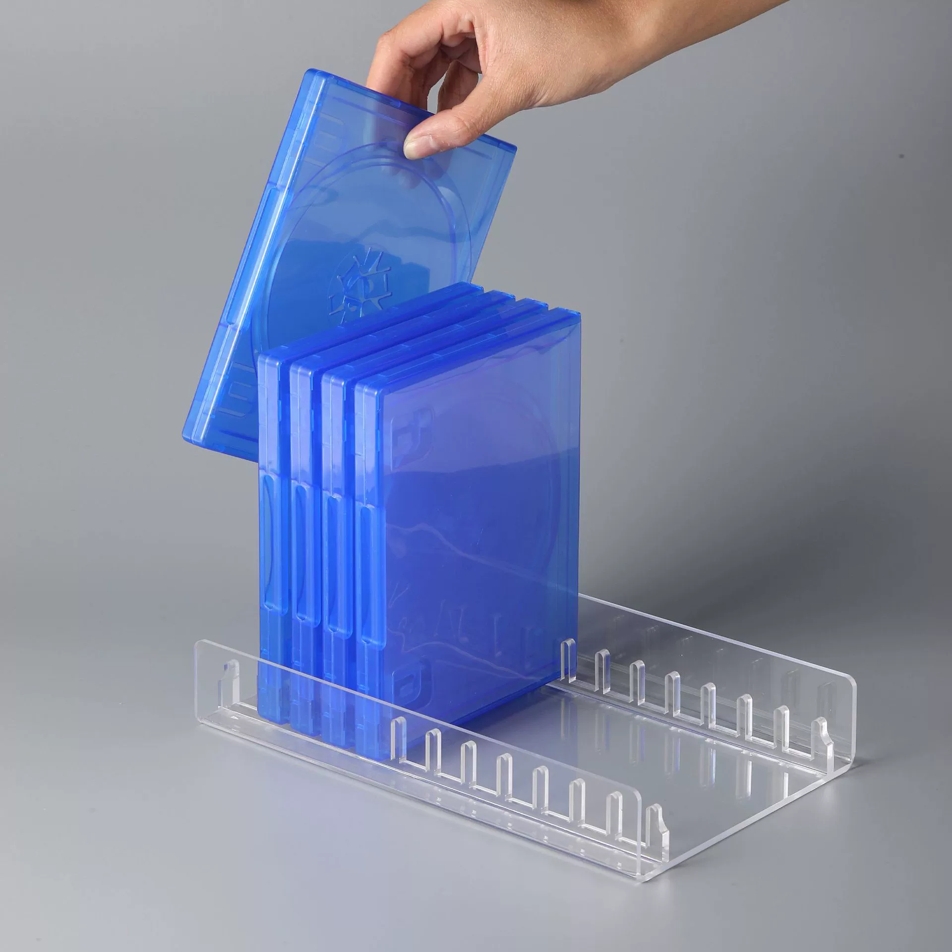 Suitable for PS4 PS5/slim/pro game disc storage rack 12 slots