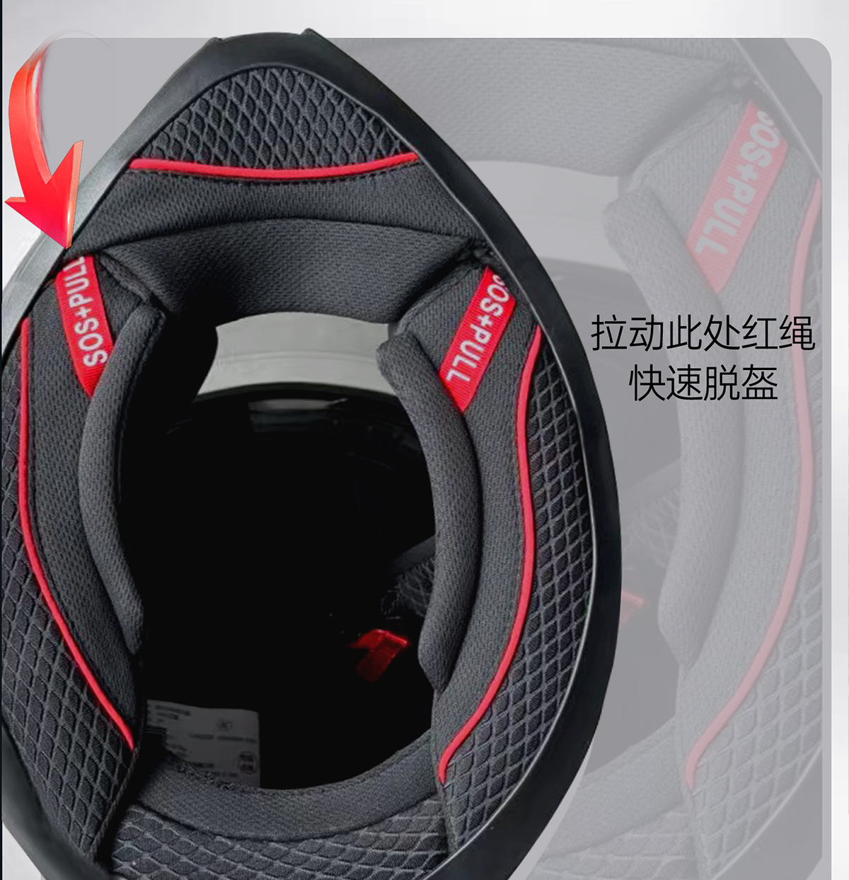 Motorcycle Helmet Full Face 3C Certified with Bluetooth Cat Ears