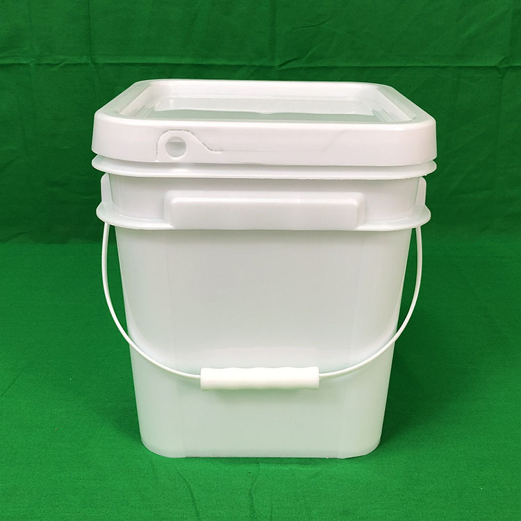 厂家9升pp塑料方桶9l肥料桶9kg化工桶玩具包装桶加厚食品级方桶