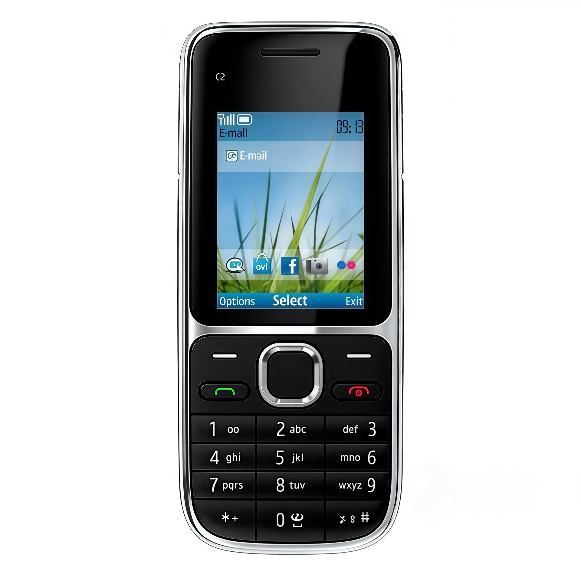 Düyməli Mobil Telefon Yaşlılar və Tələbələr Üçün