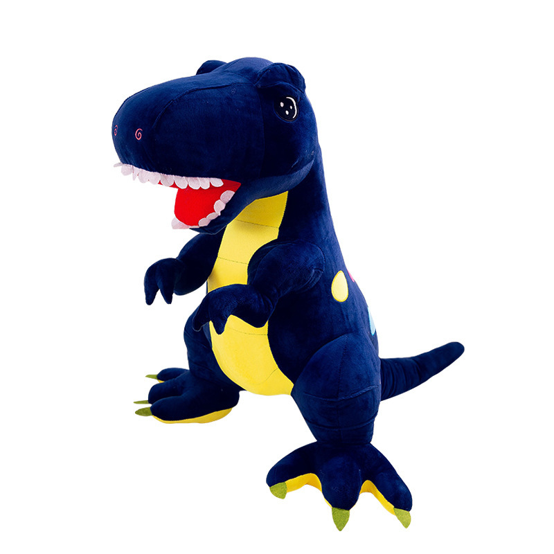 Lindo juguete de dinosaurio Tyrannosaurus rex muñeco de peluche muñeco de dibujos animados muñeco creativo regalo de vacaciones para niños agarre bebé