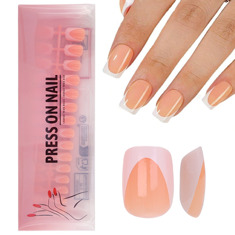 High-End American-Style Nail Art, 30-Piece Acrylic Nail Tips, Maillard Brown, Cross-Border Foreign Trade Hot-Selling Wearable Nails High-End American-Style Nail Art, 30-Piece Acrylic Nail Tips, Maillard Brown, Cross-Border Foreign Trade Hot-Selling Wearable Nails
