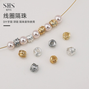 14k����ɫ��Ȧ���������ɢ�龎�������ֹ�diy�Ʒ�������