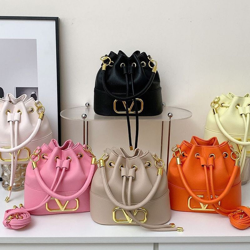 New vegetable basket Macaron bag large capacity bucket bag fashion simple 2023 portable shoulder bag crossbody bag