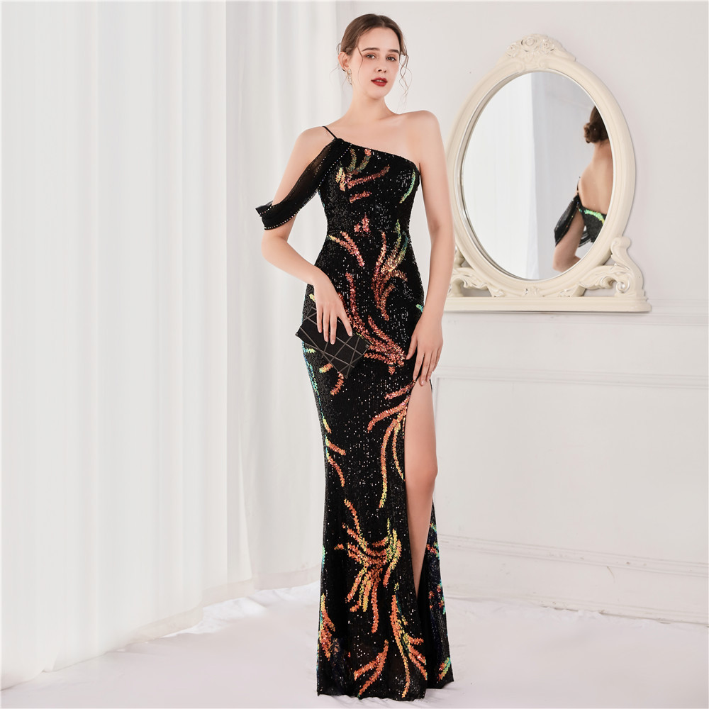 D9413 1580K VÁY ĐẦM LIỀN THÂN DỰ TIỆC NỮ YIEOUBA SEXY GỢI CẢM SEXY THỜI TRANG NỮ G04 SẢN PHẨM MỚI