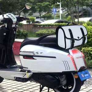 Motosiklet, elektrikli nəqliyyat vasitəsi üçün cızılmaya davamlı, suya davamlı yan və arxa oturacaq çantası