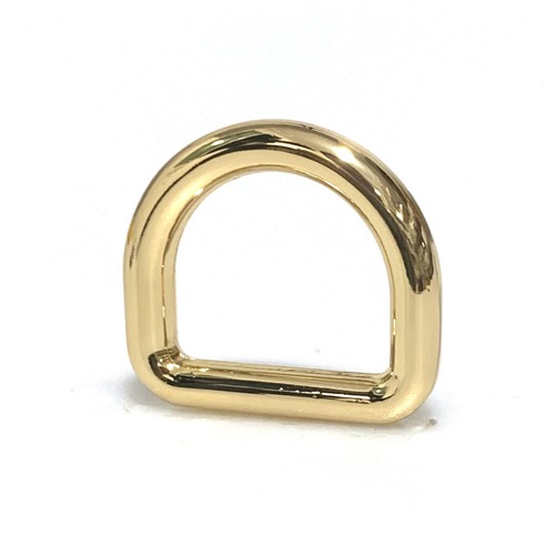 Guangdong source handbag luggage hardware accessories 6-point die-cast D zinc alloy D-ring semi-circular ring buckle 20mm