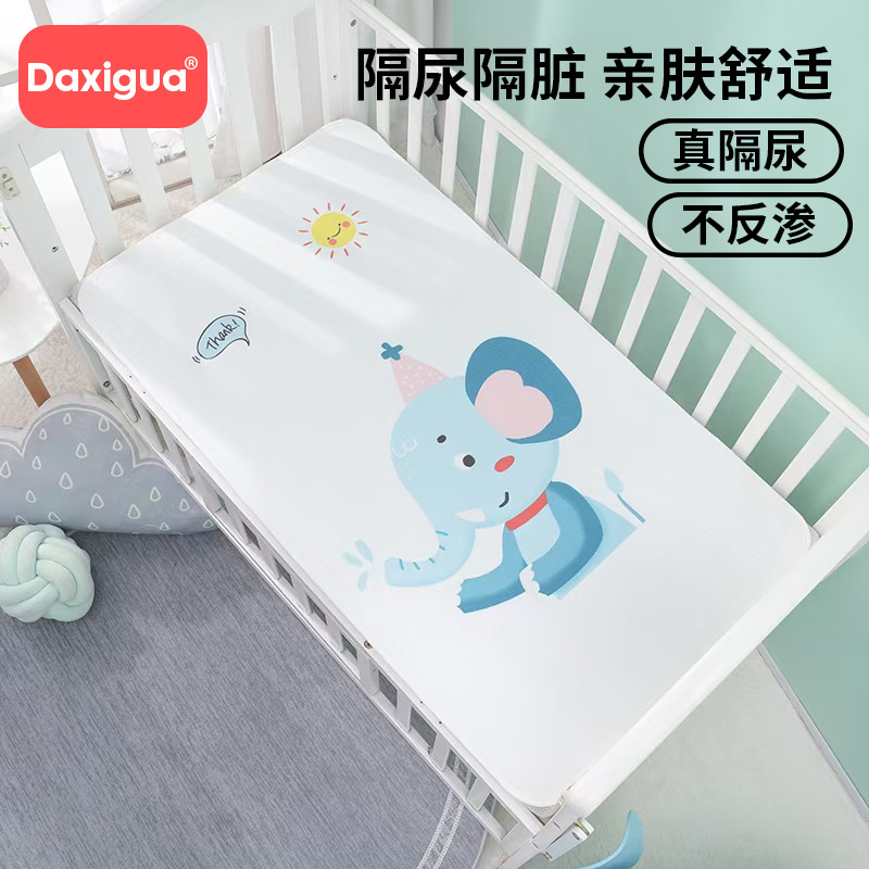 Diaper Pad for Infants and Kidsren Waterproof Breathable Washable Large Size Summer Type a Baby Bed Sheets Diaper Mattress Aunt