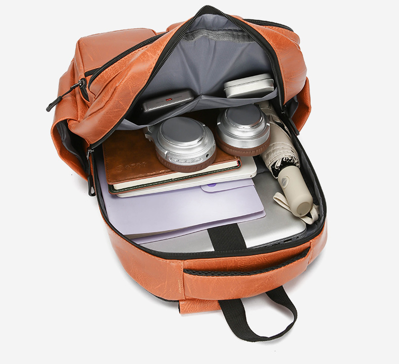 Men's backpacks, large-capacity travel bags, simple computer backpacks, school bags for junior high school, senior high school and college students, women's business bags undefined