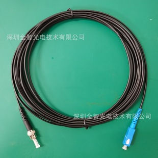 Supply Black PlaSTic Fiber Optic Patch Cord St-SC Fiber Optic Patch Cord PlaSTic InduSTrial Cable Fiber Optic Cable