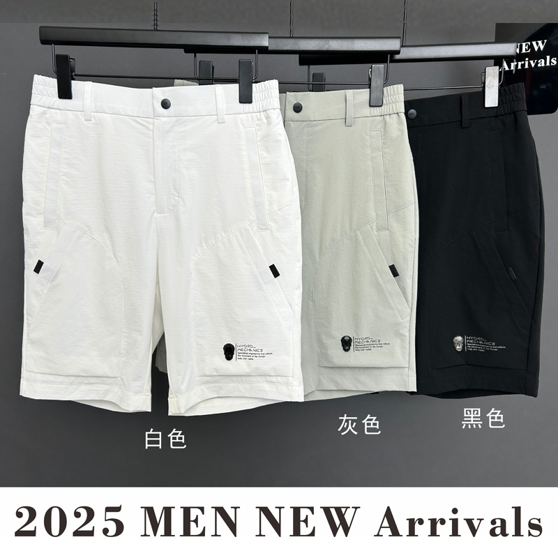 2025 New Golf Clothing Men's Summer Mid-Pants Fashionable Versatile Sports Outdoor Thin Shorts Casual Golf Pants