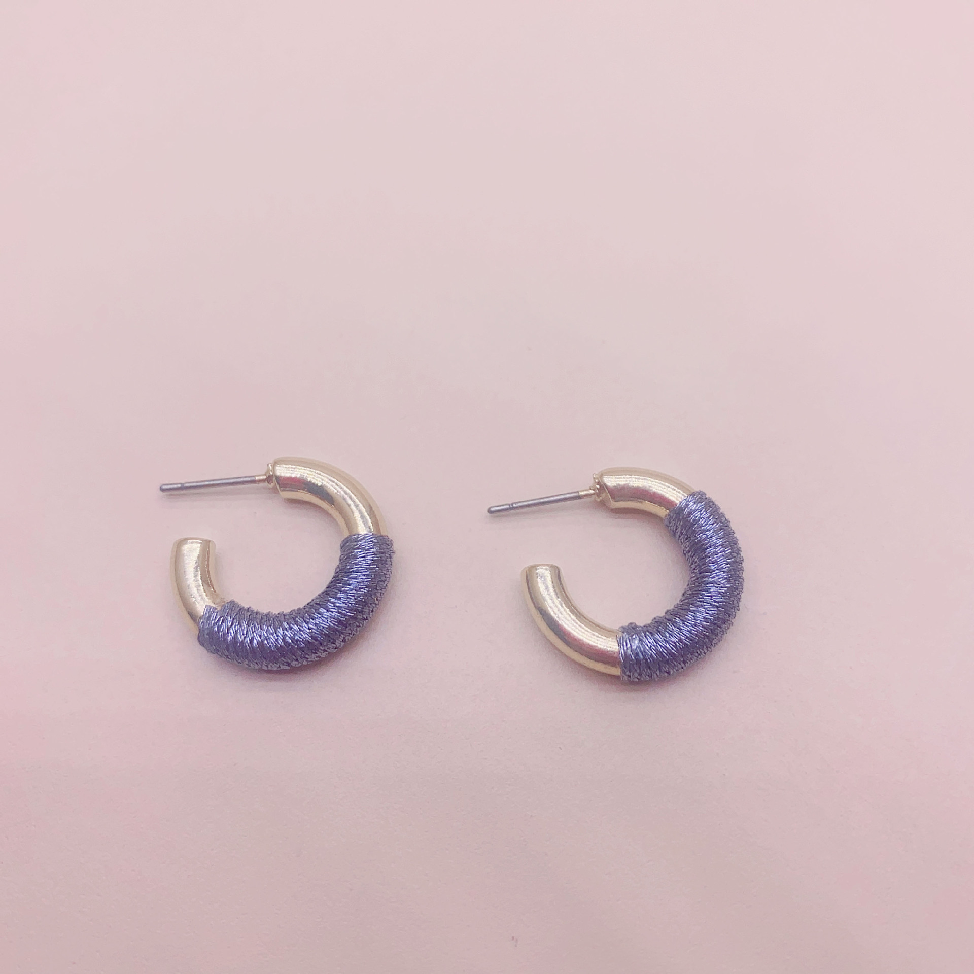 1 Pair Elegant Geometric Alloy Ear Studs display picture 4