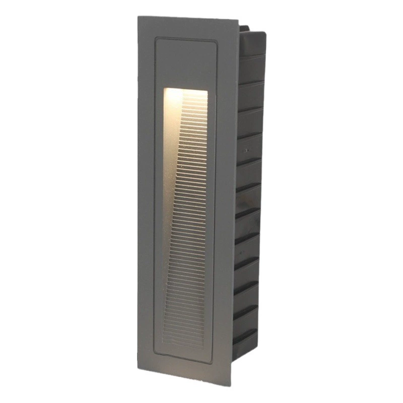 Наружная водонепроницаемая встраиваемая лампа пола наружная ступенчатая лампа ступенчатая лестница в углу лестницы