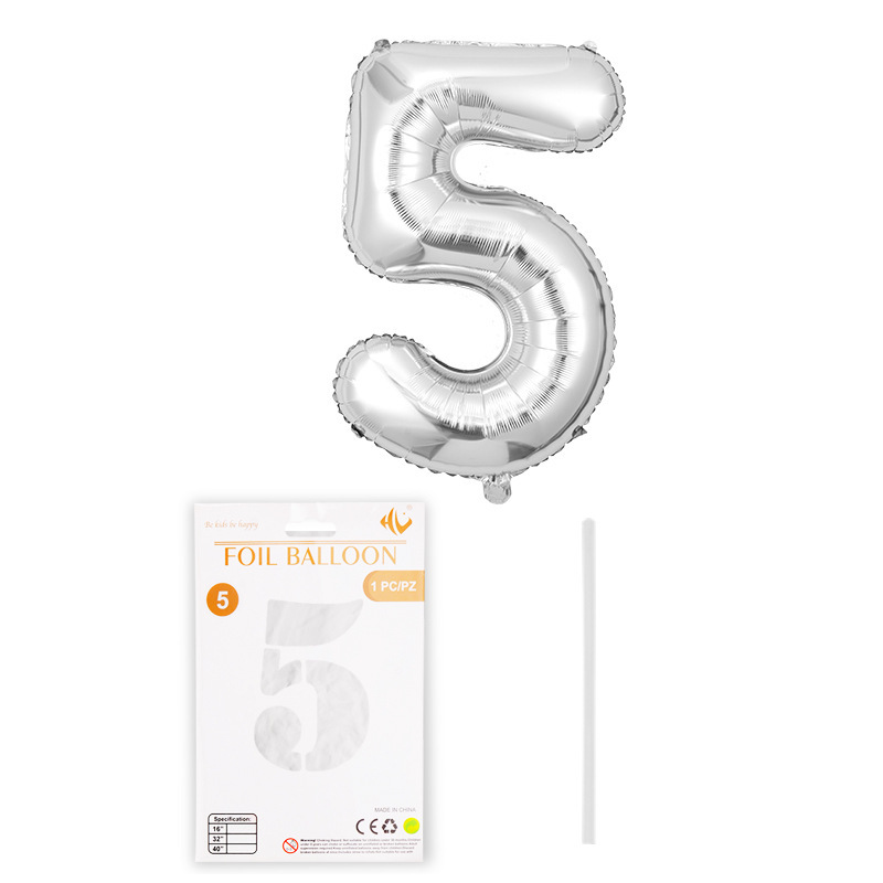 Película de aluminio de 16 pulgadas globo digital tapa dura papel de embalaje independiente tarjeta bola de papel de aluminio decoración de fiesta de cumpleaños al por mayor