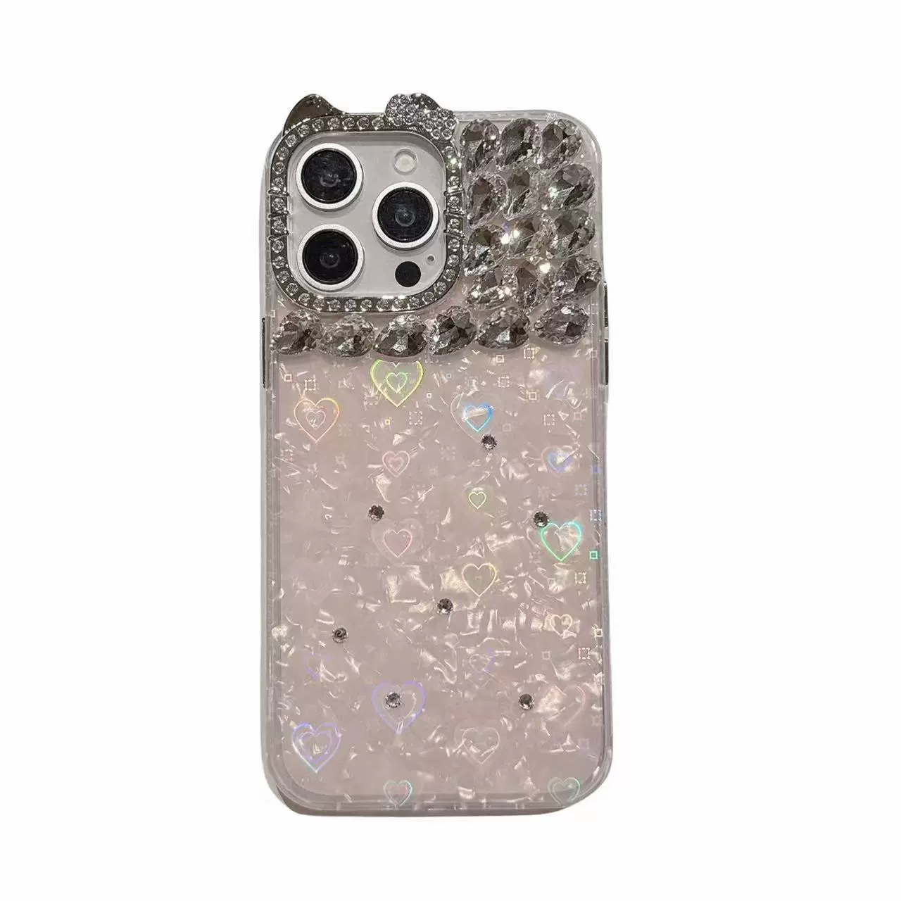 Apple, (-border trading), diamond compatible phone case, iPhone14, iPhone17 Pro, protective case