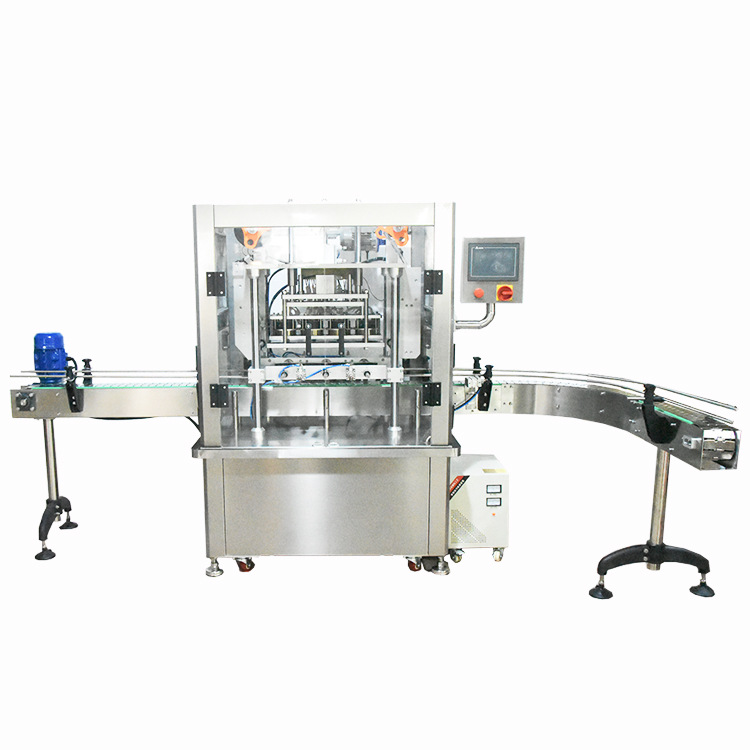 四头全自动塑料瓶封口机 塑料桶铝箔封膜机 PET罐子酱料桶封桶机