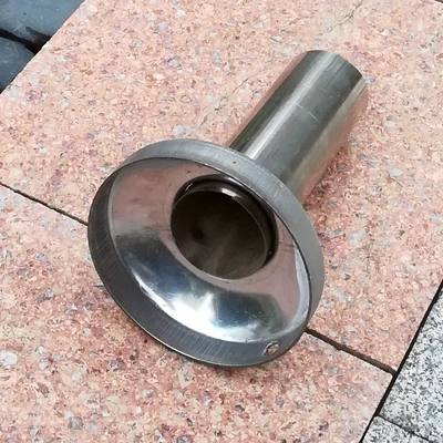 Exhaust pipe 89/101 Large Outlet Sound Drum Straight - 76mm-standard-plug-outer-diameter-about-735mm