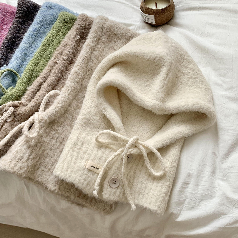 Barracklafa sombrero de invierno caliente mujer 2025 nuevo bufandas sombrero protector de orejas sombrero de lana al por mayor