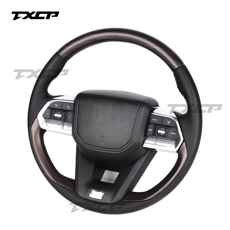 Suitable for Toyota Land Cruiser LC300 LC200 LC250 GR upgraded walnut wood steering wheel