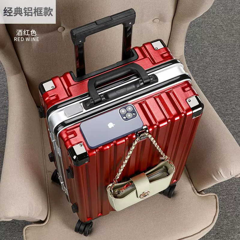 Durable capacious suitcase for men and women