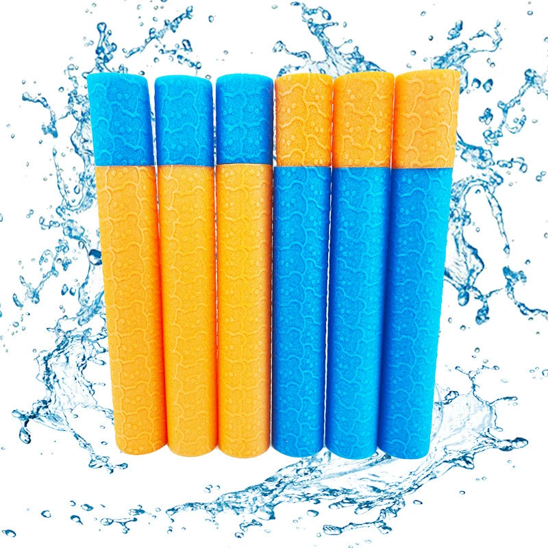 Летняя пляжная водяная пушка с выдвижным механизмом, из ЭВА-материала с хлопковым покрытием, с горячим тиснением, для детей, для использования на открытом воздухе