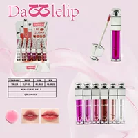 Dazzlelip трансграничное ощущение воды прозрачное масло для губ, губы увлажняющий увлажняющий блеск для губ