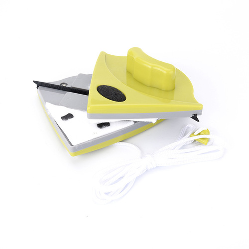 3-8mm double-sided magnetic glass cleaner triangle glass wiper triangular multi-function double-sided window cleaner