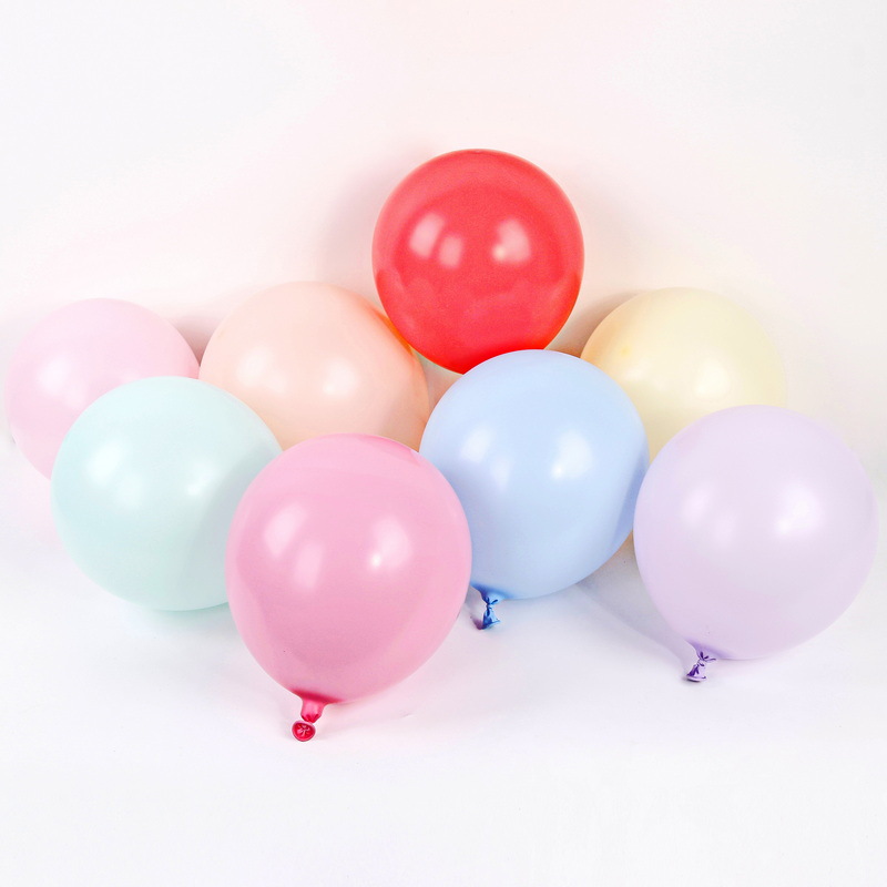 Globo del macaron 12-inch (color mezclado) -- 100 pcs/bag