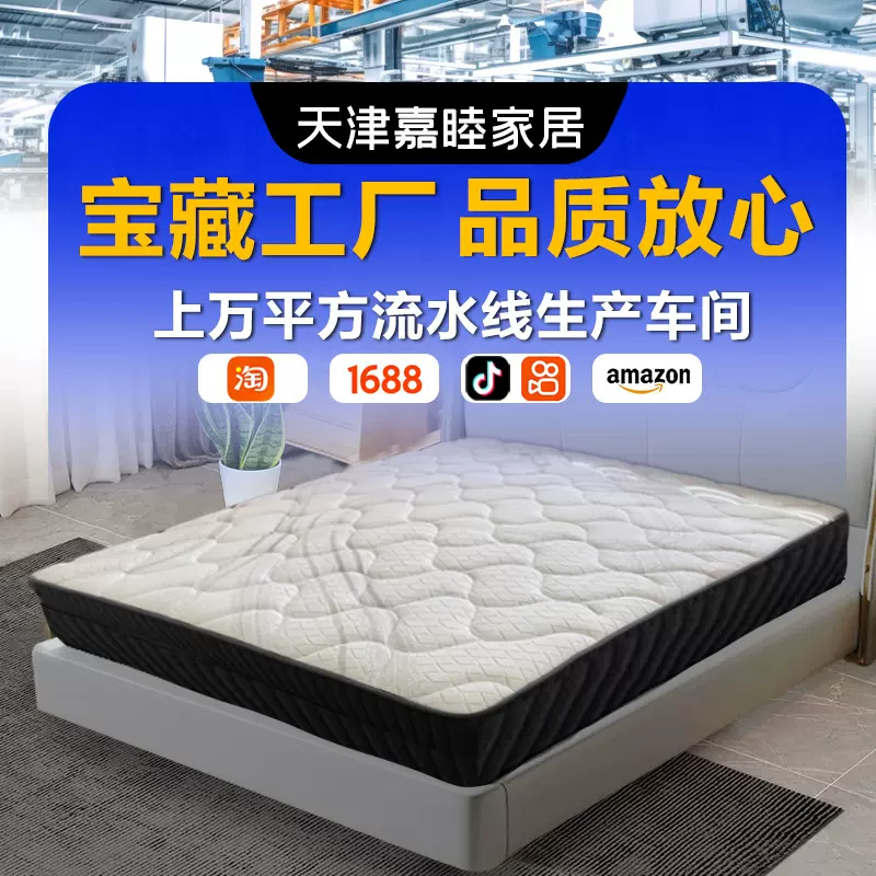 定制公寓民宿床垫精钢弹簧椰棕垫棕线双边加厚包邮棕榈