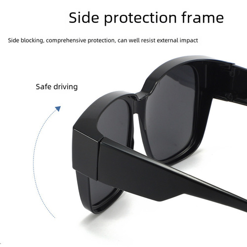 Eyeglass Frames Myopia Sunglasses Fashion Clip-on Polarized UV Protection Driving Dedicated Ultra-light Myopia Glasses Frame Sunglasses Women