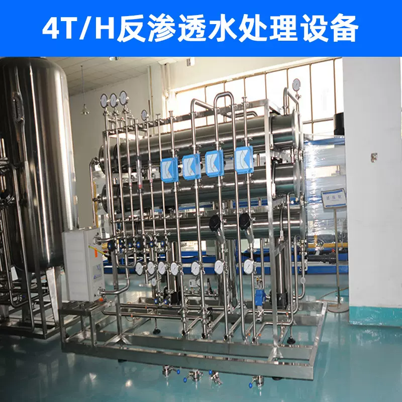 全自动RO反渗透设备工业商用纯水机去离子水处理净水装置