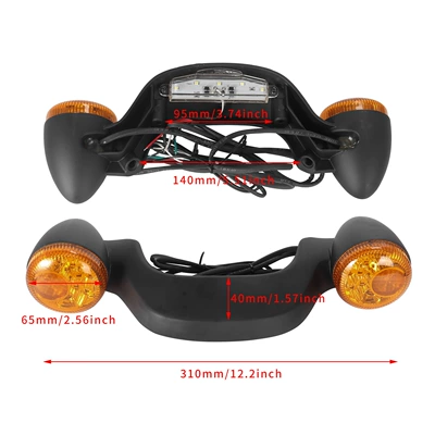 Big Glide Brake Light with — Tail light