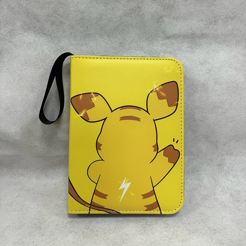 Nuevo paquete de tarjetas de Game King de Amazon, paquete de colección de tarjetas, bollos vacíos, fideos de cuero de PU, paquete de colección de libros de tarjetas de gran capacidad