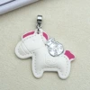 Oil-rimmed white horse + silver chirp