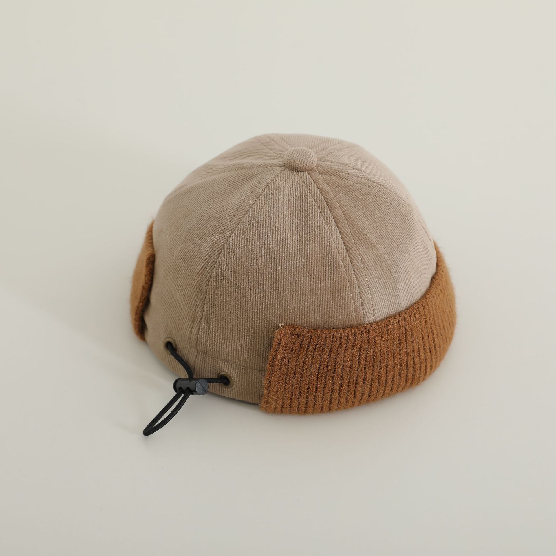 Otoño y invierno nuevo sombrero de piel de ciervo, sombrero de piel de ciervo, sombrero japonés para niños y niñas, sombrero de piel de melón, moda