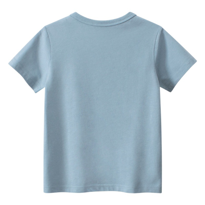 Ropa infantil 2025, nuevo estilo de verano, ropa para niños, camisetas para bebés, camisetas de manga corta para niños, ropa infantil al por mayor