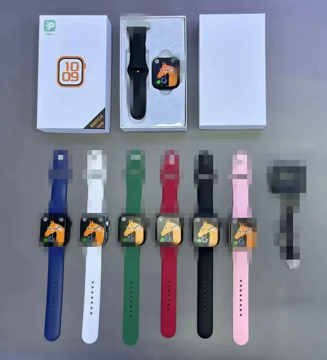 Умные часы T500 Ultra — Bluetooth звонок, измерение пульса, шагомер, варианты в разных цветах