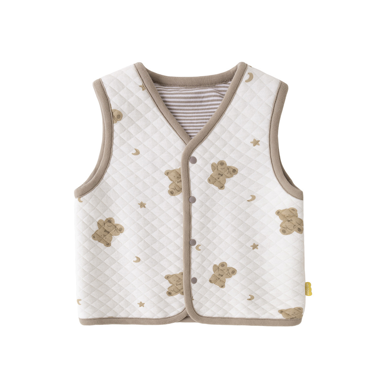 [Double-sided wear] Baby vest quilted spring and winter children's winter boy's vest and girl's vest fashion for children