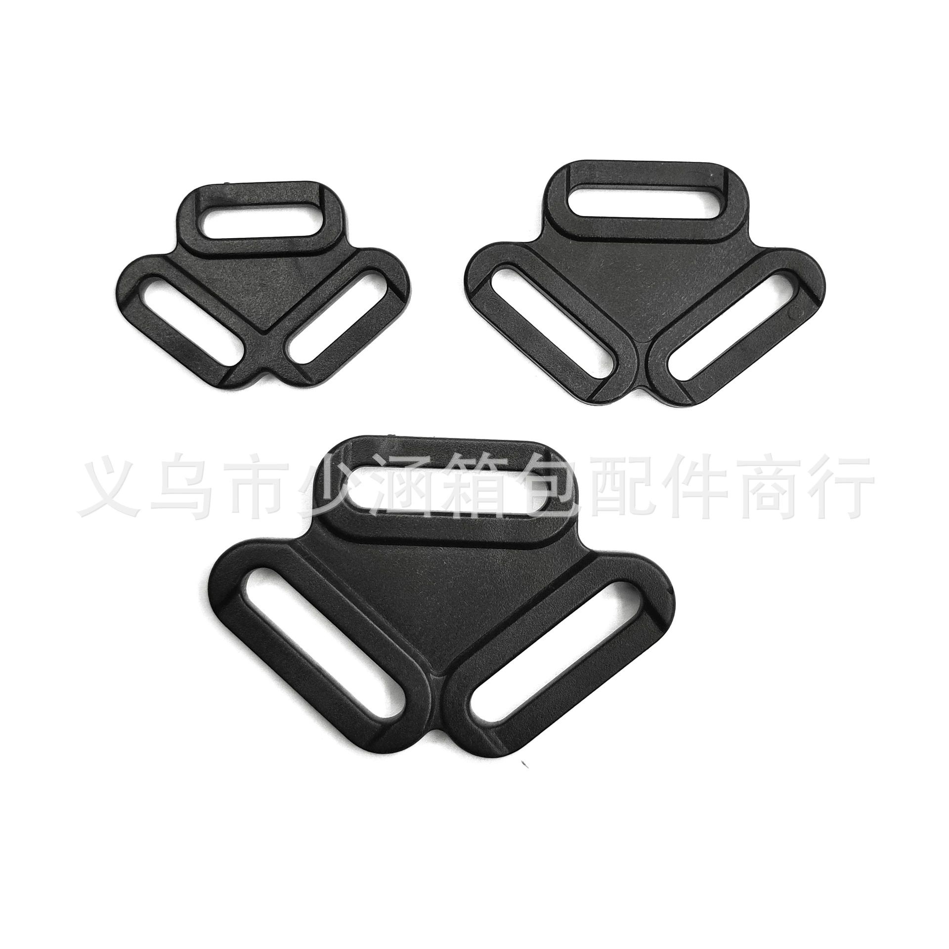 Производители 15 ~ 25 мм ПЭТ тяговый трос ремень треугольная Пряжка нагрудный ремень Регулировка пряжки сандалии трехсторонняя Регулировка пряжки питания