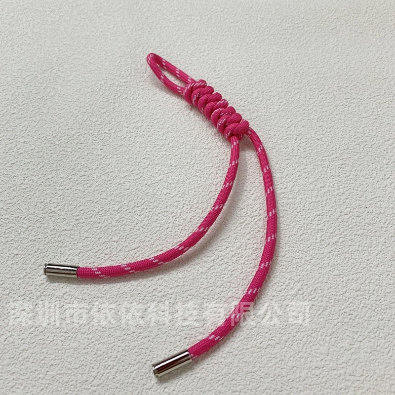 miu系彩色尼龙绳包挂绳结手工尼龙编织绳miu钥匙扣挂件配件跨境|undefined