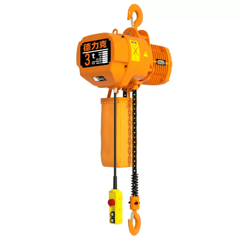 定制环链电动葫芦固定式快速运行式0.5吨1吨2吨5起重鬼头电动葫芦