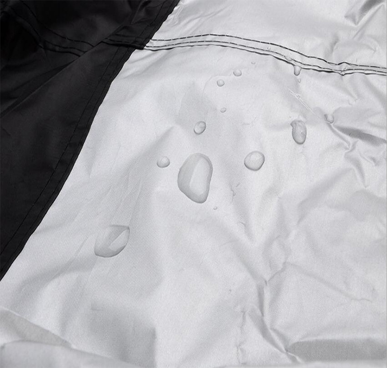 Cross-Border Motorcycle Cover, Rainproof and Sunproof Electric Vehicle Cover, Outdoor Portable Dustproof Thickened Vehicle Cover 210D
