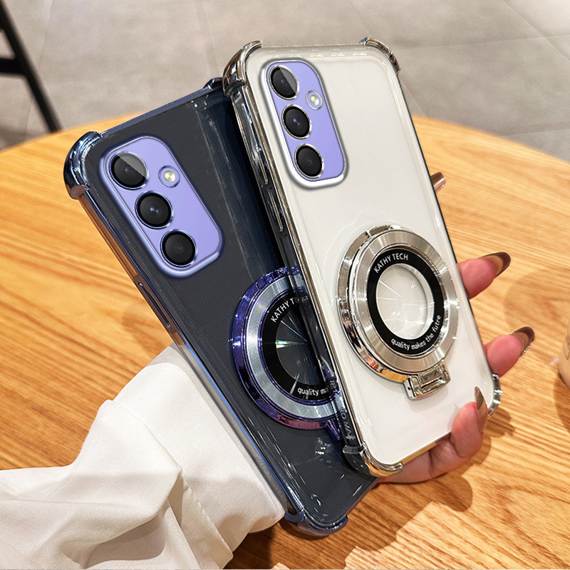 Cd Magnetic Holder Four-Corner Airbag Suitable for Samsung A56 Mobile Phone Case New A36 All-Inclusive Lens Film A55 Anti-Fall Cd Magnetic Holder Four-Corner Airbag Suitable for Samsung A56 Mobile Phone Case New A36 All-Inclusive Lens Film A55 Anti-Fall