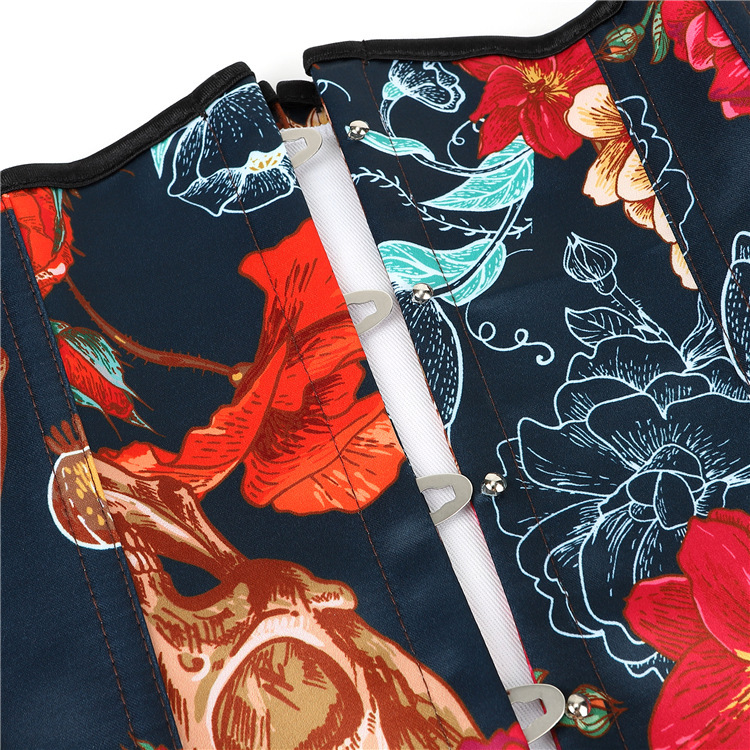 Cabeza de cráneo colorida cintura corta cintura sellado cintura clips vestimenta de forma Aliexpress suministro transfronterizo