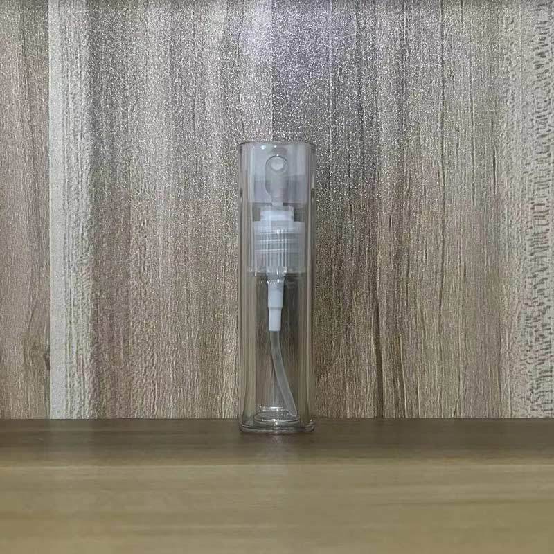 En stock 10ml botella de spray de tubo cuadrado perfume repelente de mosquitos líquido sub-botella de limpieza de pantalla portátil cuadrado botella de spray oral