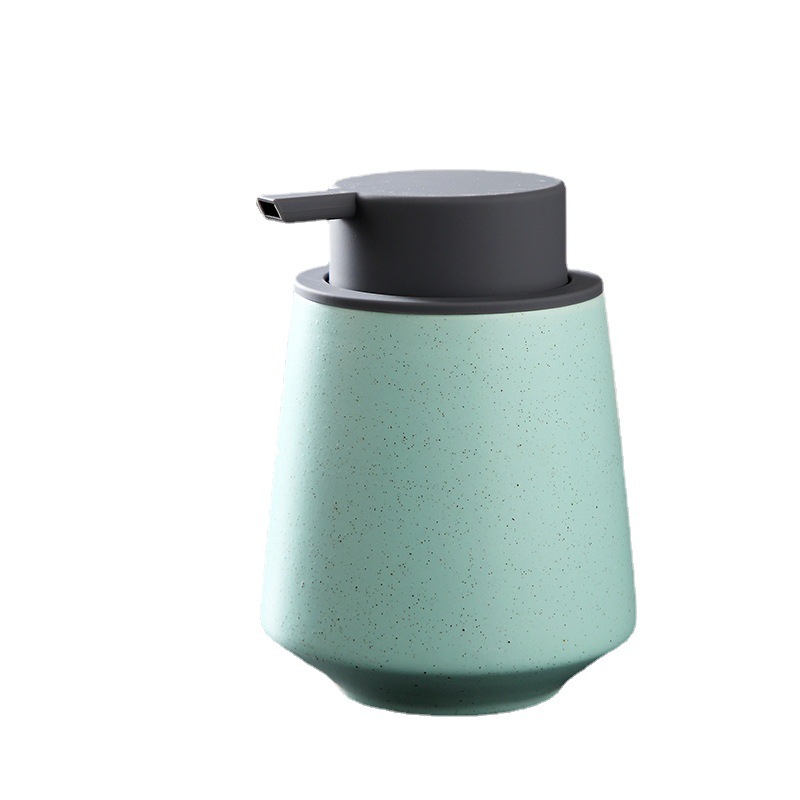 Nórdico Baño de cerámica mano desinfectante champú desinfectante sub-botella gel ducha Hotel mousse espuma prensa botella