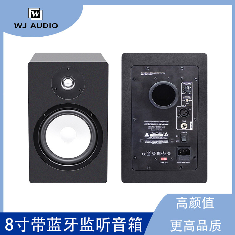 HS8II recording studio monitor speaker high quality professional active monitor speaker studio home 8 inch audio