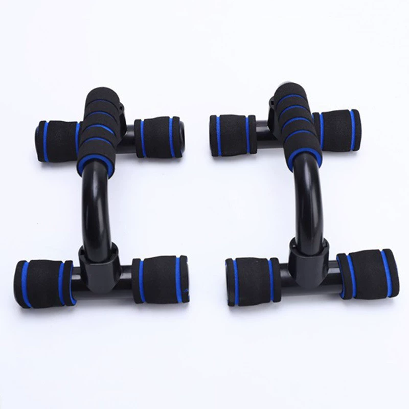 Push-up Support Rack I-Shape, High-Strength PP with PVC Foam Grip, Non-Slip, 200 kg Capacity