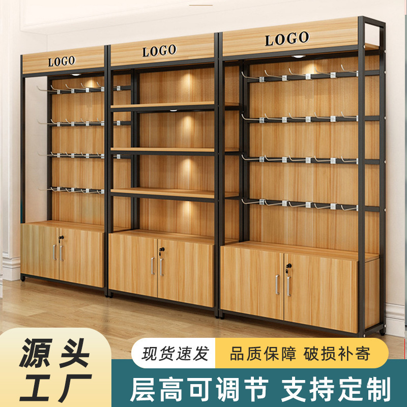 Supermarket Shelves, Convenience Store Shelves, Mother-And-Baby Boutique Stores, Steel-Wood Display Cabinets, Food and Stationery Display Racks