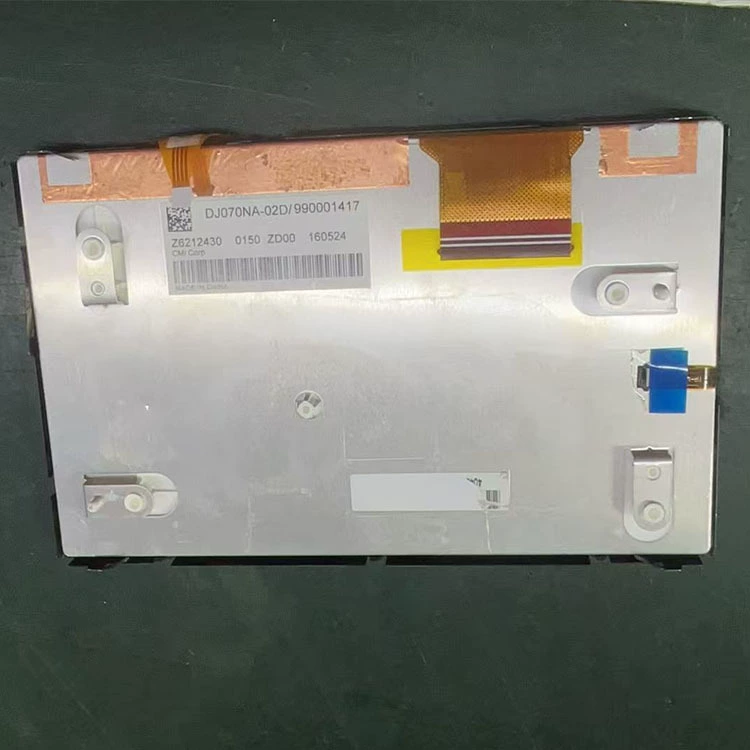 Спотовые поставки автомобильного навигационного ЖК-экрана DJ070NA-02D автомобиля с сенсорным экраном